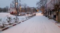 Üsküp'te kar yağışı etkili oldu