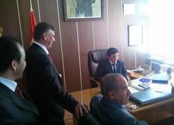 Belediye Başkanımız Erdoğan KIYICI koltuğunu devretti…