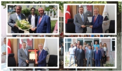 Büyük Birlik Partisi Genel Başkanı Mustafa DESTİCİ’ den beldemize ziyaret…