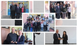 Belediye başkanımız Hüseyin KASAP Öğretmenler Günü dolayısıyla Üsküp Atatürk İlkokulu ve Ortaokulu öğretmenlerini ziyaret etti…